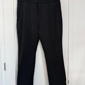 Men's Black Stretch Chinos